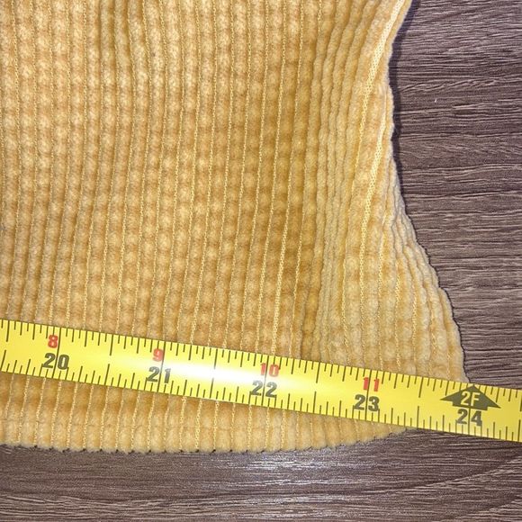 Womens Vintage Chadwicks Medium Butterscotch Yellow Light Corduroy Jacket - Picture 8 of 12